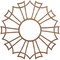 Ekena Millwork Augustus Wood Fretwork Pierced Ceiling Medallion, Walnut, 20"OD x 7"ID x 1/4"T CMWP20X20X0250AUWA - alternate 1